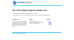 Desktop Screenshot of dryspa.com