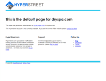 Tablet Screenshot of dryspa.com